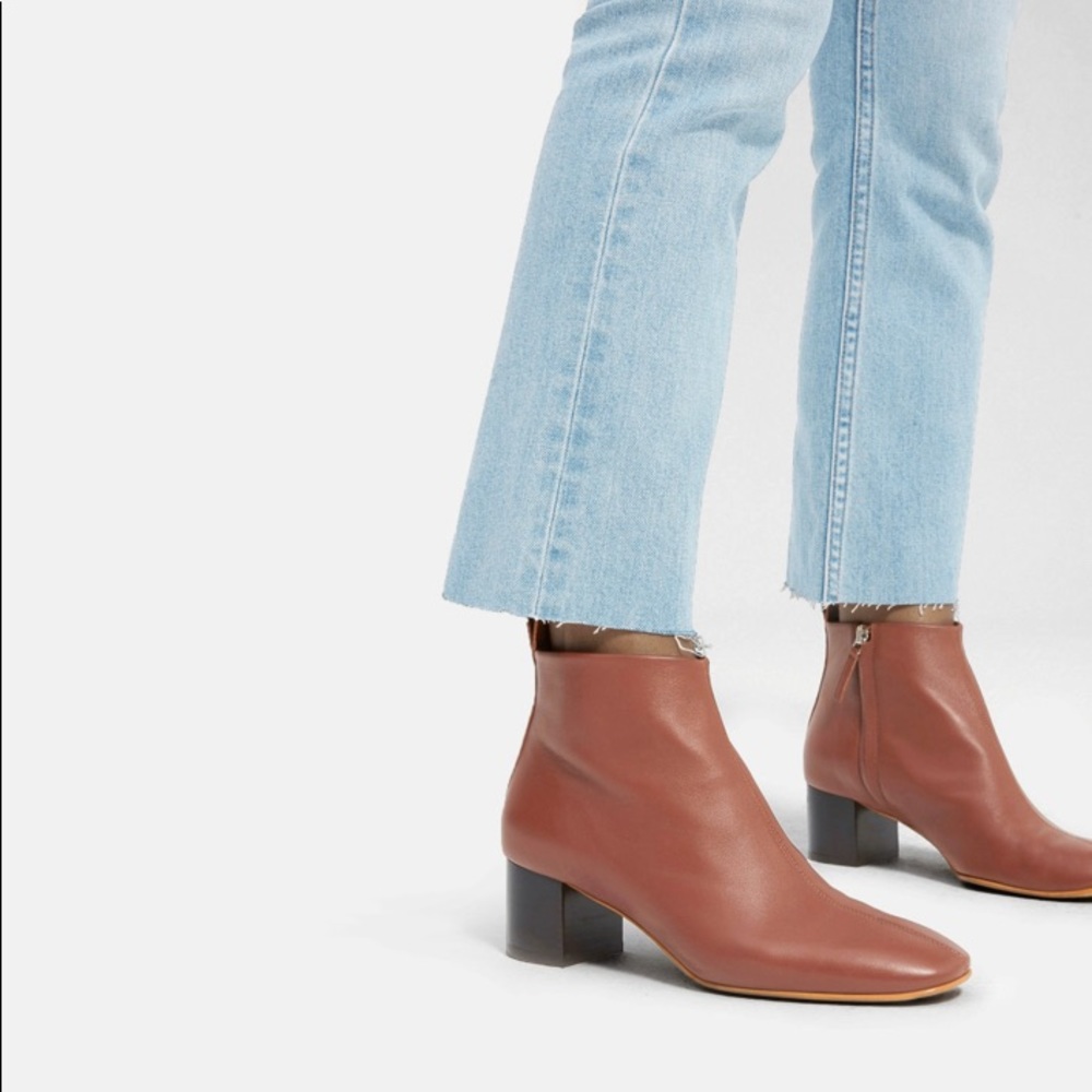Everlane Italian Day Boot in brick - Picture 2 of 16